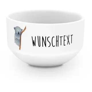 Mr. & Mrs. Panda Personalisierte Schüssel Koalabär - Geschenke, Müslischüssel, Müslischale, Traum, Lustige Sprüche, Bär, personalisiert, Schale, Träumen, Schlafzimmer, Koala, Suppenschüssel