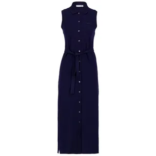Lacoste Polokleid Damen Kleid Regular Fit (1-tlg) blau 34