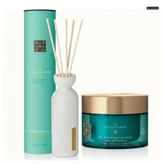 Rituals Duftstäbchen Rituals Karma Home & Body Set (Harmonische Kombination aus Raumduft und Körperpflege) weiß