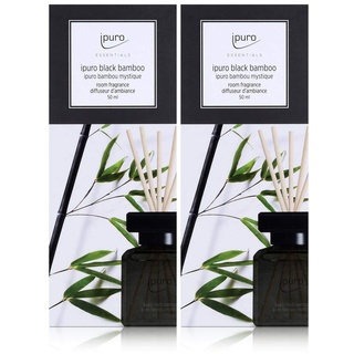 Essentials by Ipuro black bamboo 50ml Raumduft (2er Pack)