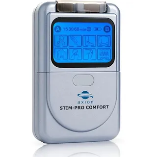 axion Elektrostimulator STIM-PRO Comfort - mit 4 Stück 5x5 cm Elektroden-Pads