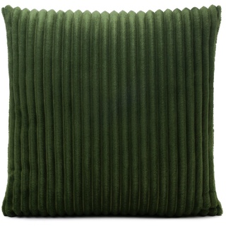 Gözze Dekokissen GÖZZE Kissen CORD grün (BL 50x50 cm) BL 50x50 cm grün Dekokissen grün