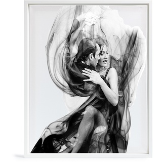 Bilderrahmen Leerrahmen für Leinwand Bilder auf Keilrahmen | Format 50x70 cm Farbe weiß