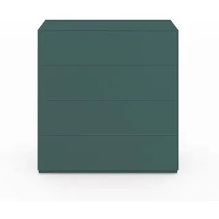 Create Kommode mit 4 Schubkästen Teal Bodenplatte