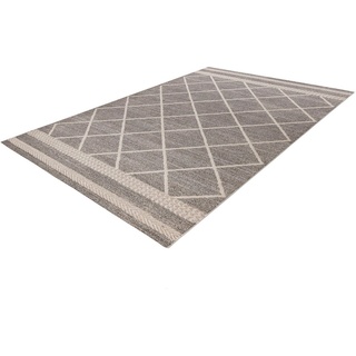 Teppich Rhombus 225, Kayoom, rechteckig, Höhe: 10 mm beige|braun 80 cm x 150 cm x 10 mm