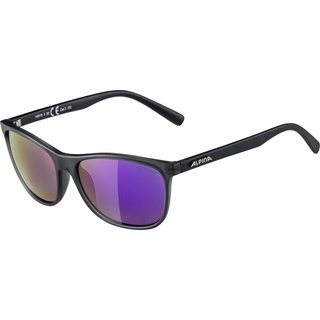 ALPINA JAIDA - Verspiegelte und Bruchsichere Sonnenbrille Mit 100% UV-Schutz Für Erwachsene, grey transparent matt, One Size