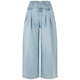 Buena Vista Gerade Jeans - Culotte - weite Jeanshose mit High Waist - Damen Jeans blau