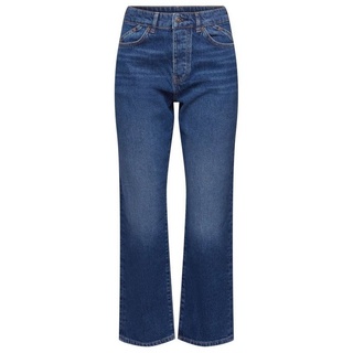 Esprit Dad-Jeans High-Rise-Jeans im Dad Fit blau 27