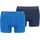 Sport Microfiber Boxer Blau S 2er Pack