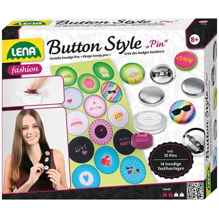 LENA Kreativset "Button Style Pin" - ab 8 Jahren