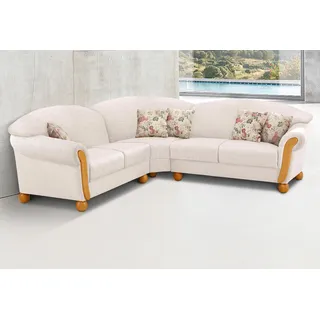 Home Affaire Ecksofa Federkern 2-Sitzer Beige