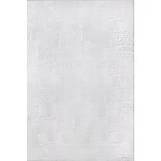 Novel Stilo Webteppich 120 x 160 cm Weiß