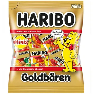 HARIBO Goldbären Minis Fruchtgummi 20 St./ 250,0 g, 1 Pack