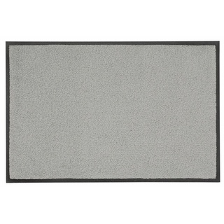 Fußmatte Original Uni, wash+dry by Kleen-Tex, rechteckig, Höhe: 7 mm, Schmutzfangmatte, rutschhemmend, In- und Outdoor geeignet, waschbar grau 50 cm x 75 cm x 7 mm
