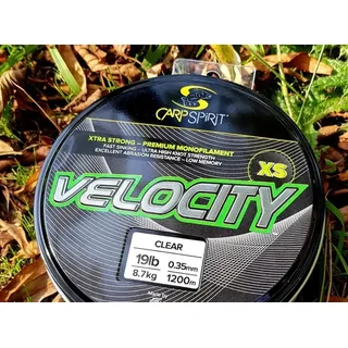 CARP SPIRIT Karpfenlinie Velocity XS Grün 0,35 mm 1200 m