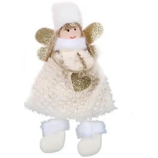 Weihnachtsengel-anhänger, 1 Stück Beige Ornament, Christbaumschmuck