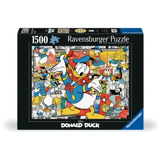 Ravensburger Erwachsenenpuzzle 1500 Teile - Disney Classics: Donald Duck