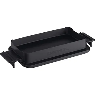 Tefal OptiGrill XL Zubehör Backschale, kompatibel mit OptiGrill 2-in-1 XL, OptiGrill mit Backofen-Funktion erweitern, antihaftbeschichteter Aluminiumdruckguss, Schwarz,