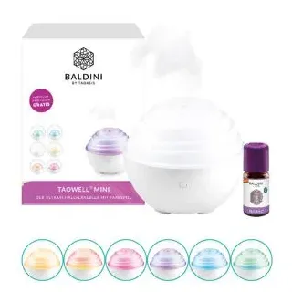 Baldini Diffuser TaoWell Mini, mit Baldini Feelruhe, Ultraschall, Farbwechsel
