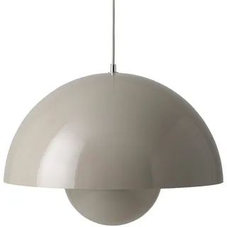 &Tradition - VP2 FlowerPot Pendelleuchte, grau-beige