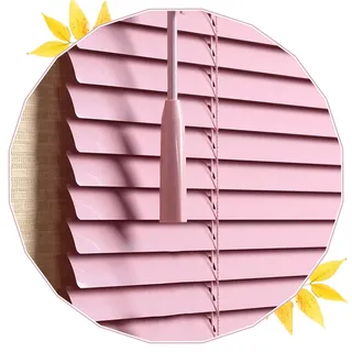 Metall-Aluminium-jalousie, Horizontale Venezianische Jalousie, Verdunkelung Venezianische Jalousette, Vorhänge, 40/60/80/105/115/125cm Fensterrollo Jalousien, Rosa,WxH-75x150cm/29.5 * 59in