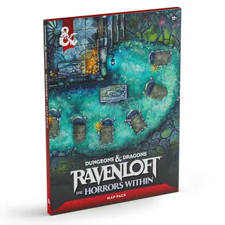 Wizards of the Coast Dungeons & Ravenloft: The Horrors Within – Kartenpaket | D&D-Zubehör (Englische Version)