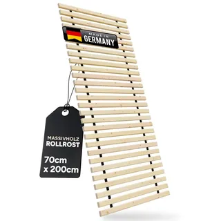 Rollrost Lattenrost Rolllattenrost 24mm 70 x 200 cm Flächenlast 300kg Bettrost, TUGA-Holztech, 70cm 80cm 90cm 100cm 120cm 140cm 160cm 180cm 200cm Lg190 200 210 220cm 70 cm x 200 cm x 2.40 cm