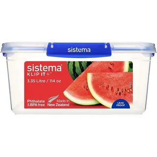 Sistema Frischhaltedose rechteckig blau 3,35 l