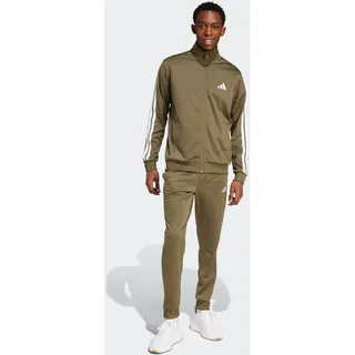 adidas DAYREADY TRAININGSANZUG Herren Olive Strata/White M