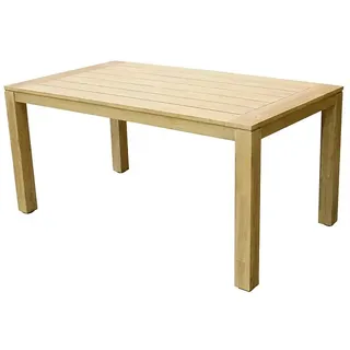 Sunfun Laura Gartentisch  (L x B x H: 160 x 90 x 76 cm, Akazie, Rechteckig, Braun)