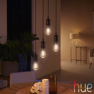 PHILIPS Hue White Ambiance Filament LED Edison, E27, 8719514301467,