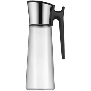 WMF Wasserkaraffe  Basic , transparent/klar , Glas,Edelstahl , Maße (cm): H: 31
