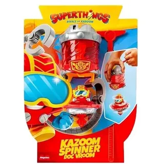 SUPERTHINGS KAZOOM Power - Kazoom Spinner - Doc Vroom - Enthält 1 Kazoom Kapsel, 1 Kazoom Kreisel und 1 Strip