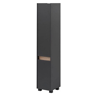 MÖBELPARTNER Badschrank Cosmo 146322 anthrazit 30,2 x 33,0 x 164,5 cm