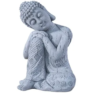 RORPOIR Buddha-Statue-Ornament Sitzende Thailändische Buddha-Statue Skulptur Buddha-Kopf-Figur Zen-Buddha-Figur Zen Garten Fengshui-Buddha-Statue Buddha- - Draussen Asien Kunstharz Büro