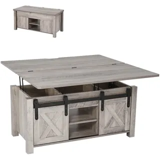 Vevor Lift Top Couchtisch Eiche 100 x 0 x 0 cm