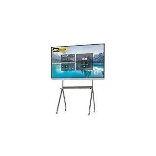 TouchWo 65 Zoll Touchscreen-Monitor Smart Board, 4K Interaktives Whiteboard, Touchscreen Android Bildschirm, Digital Signage Display für Büro, Klassenzimmer, Home-Office