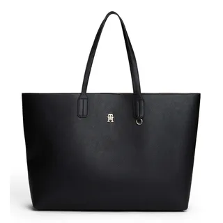 Tommy Hilfiger Icon Shopper Polyurethan Black