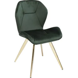 Kare Stuhl Viva Polyester dunkelgrün 2er Set