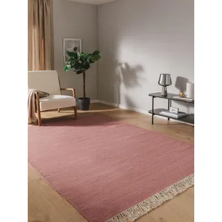 benuta pop Liv Wollteppich 140 x 200 cm Pink/Rosa