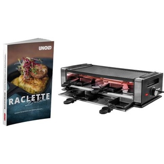 Unold 48730+487999 Raclette Finesse Basic inklusive Raclette Buch