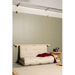Karup / Hooked 135 Sofabett inkl. Bravo Matratze 135 x 200 cm, mocca
