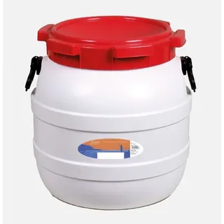 Basic Nature Weithalstonne 41,5 l Weiß