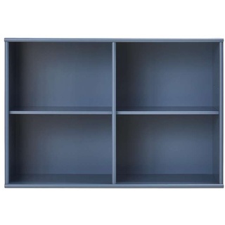 Hammel Furniture Sideboard Mistral, Hochwertig Hängeregal, Bücherregal, Wandregal, Verstellbar Einlegeböden, B:89 cm, T:32,5 cm blau