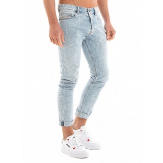 Diesel Slim-fit-Jeans Hellblaue Low Waist Stretch Hose - D-Luster 0GDAM blau 36