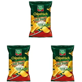 Funny-Frisch Chipsfrisch, Sour Cream Chips 150,0 g, 1 St.