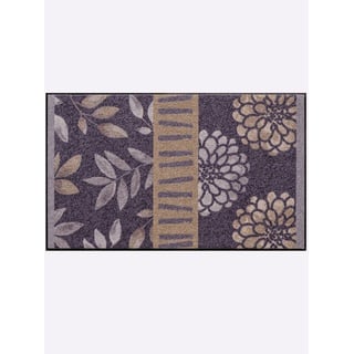 Fußmatte HEINE HOME Teppiche Gr. B/L: 60 cm x 80 cm, 7 mm, 1 St., bunt (anthrazit, braun) Fußmatten gemustert