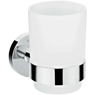 Hansgrohe Zahnputzbecher Satinierte Glas