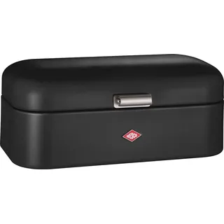 Wesco Grandy Brotkasten Metall Schwarz