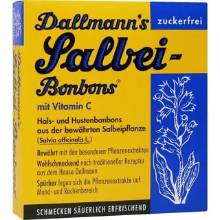 Dallmann's Pharma Candy GmbH DALLMANNS SALBEIBONBONS zuckerfrei 20 st